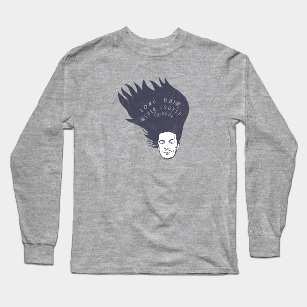 Long hair never looked so good! Long Sleeve T-Shirt by StripTees